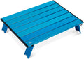 Ultralight Compact Mini Beach Picnic Folding Alu Table - Durable Low