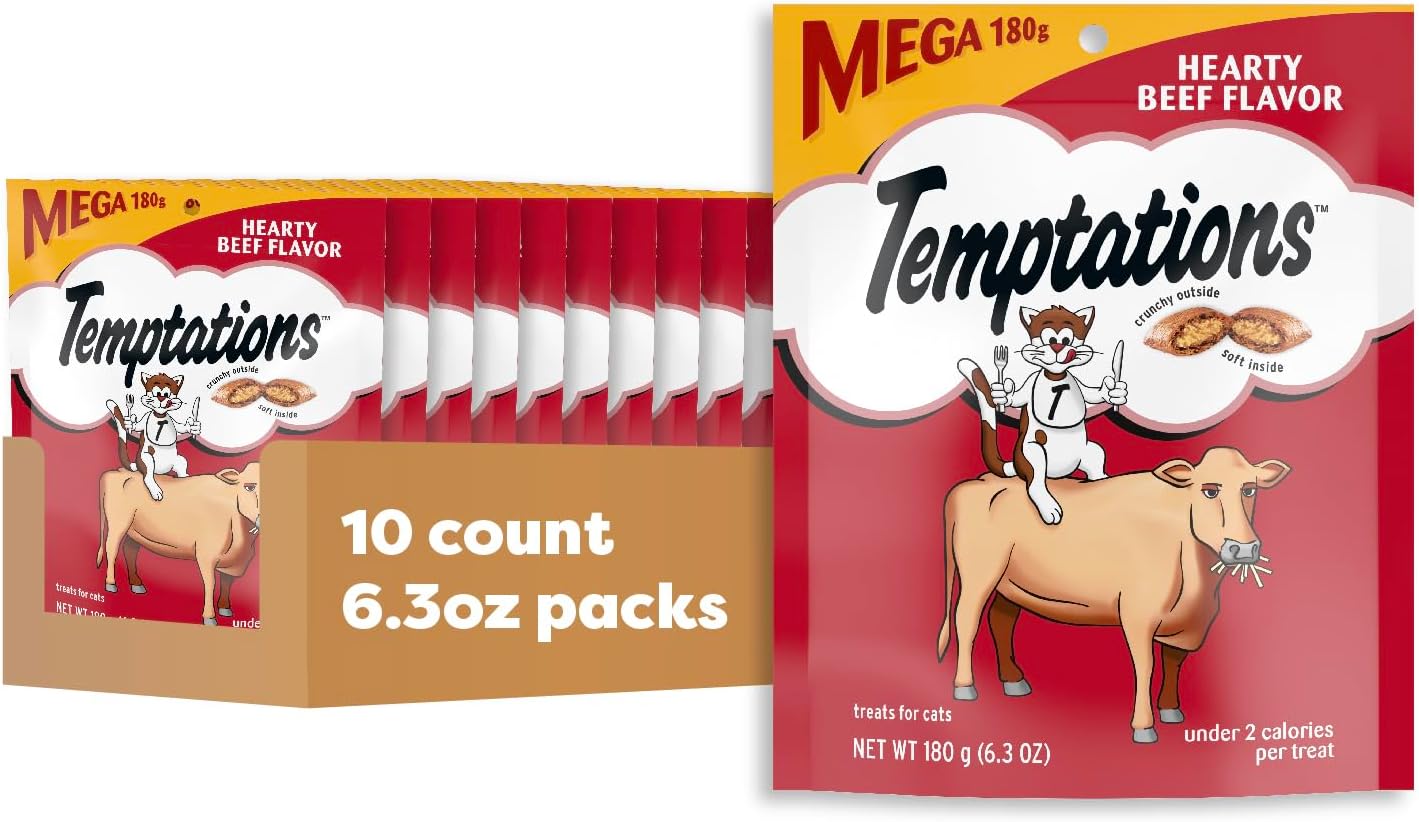 Temptations Classic Crunchy and Soft Cat Treats for Cats
