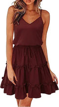Stylish Summer Spaghetti Strap Floral Dress for Women