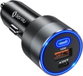 130W USB C Car Charger 3 Ports - Fast PD/PPS Charging for Multiple