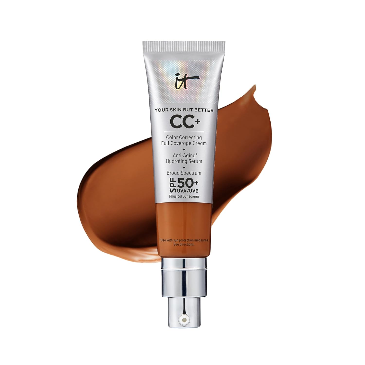 IT Cosmetics CC+ Cream: Full Coverage Foundation with SPF 50