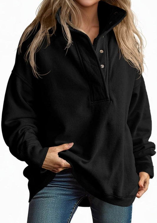 Fisoew Womens Oversized Sweatshirt for Casual Fall Outfits