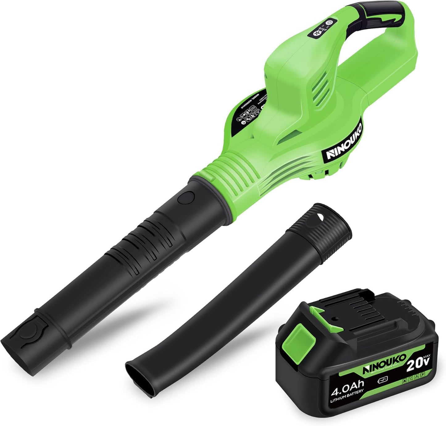 Cordless Leaf Blower with 4000mAh Battery for Lawn Care