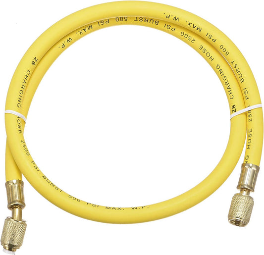 Premium 1/4 SAE Refrigerant Charging Hose - Fast HVAC Maintenance
