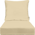 24 x 24 Sunbrella Deep Seating Cushion Set - Canvas Antique Beige