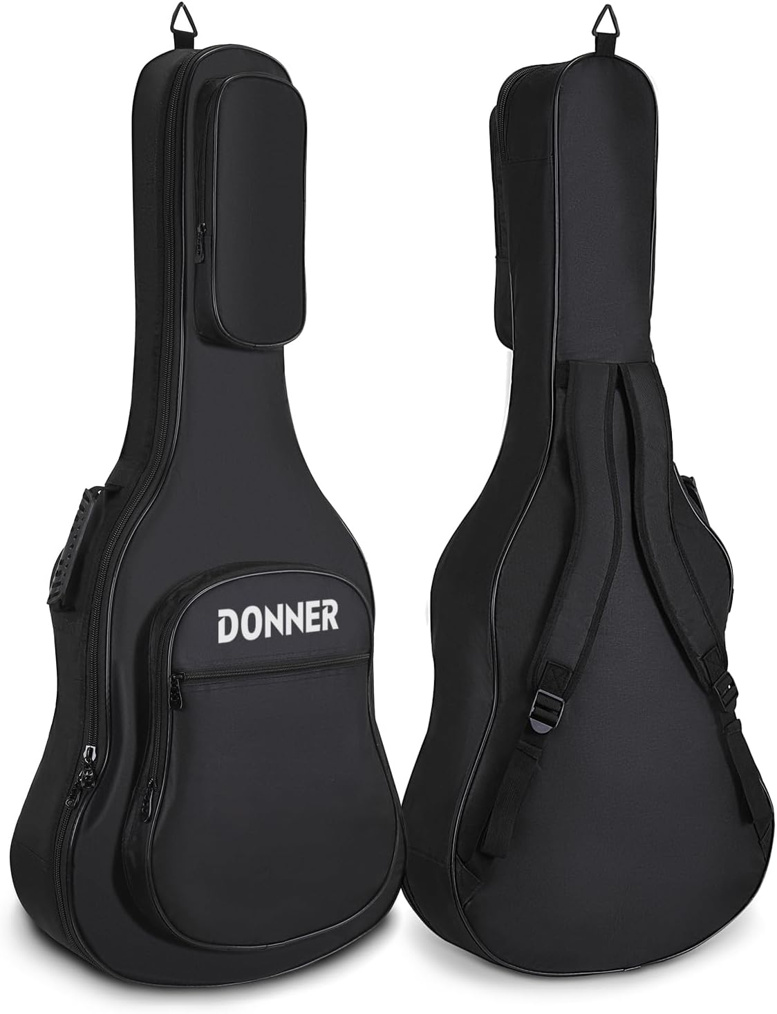 Lightweight Waterproof Guitar Case with Pockets - Donner