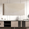 Geometric Pattern TV Dust Cover 55in - Modern Protective Art
