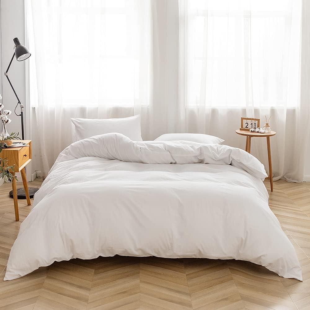 FACE TWO FACE Bedding Duvet Cover Set for Full Size Comfort