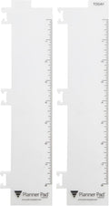 Planner Pad Spiral Bound Page Finder Combo Pack - Clear Vinyl Tabs