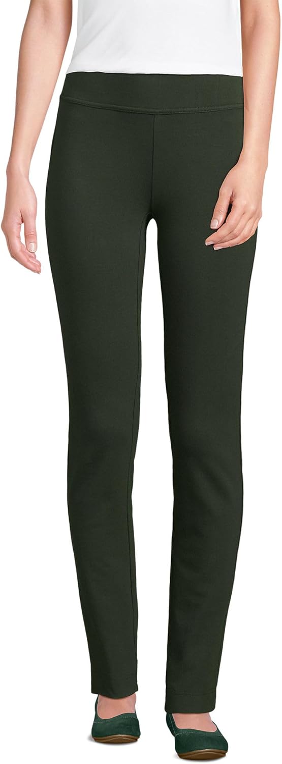 Lands' End Women's Starfish Mid Rise Slim Leg Pants Review