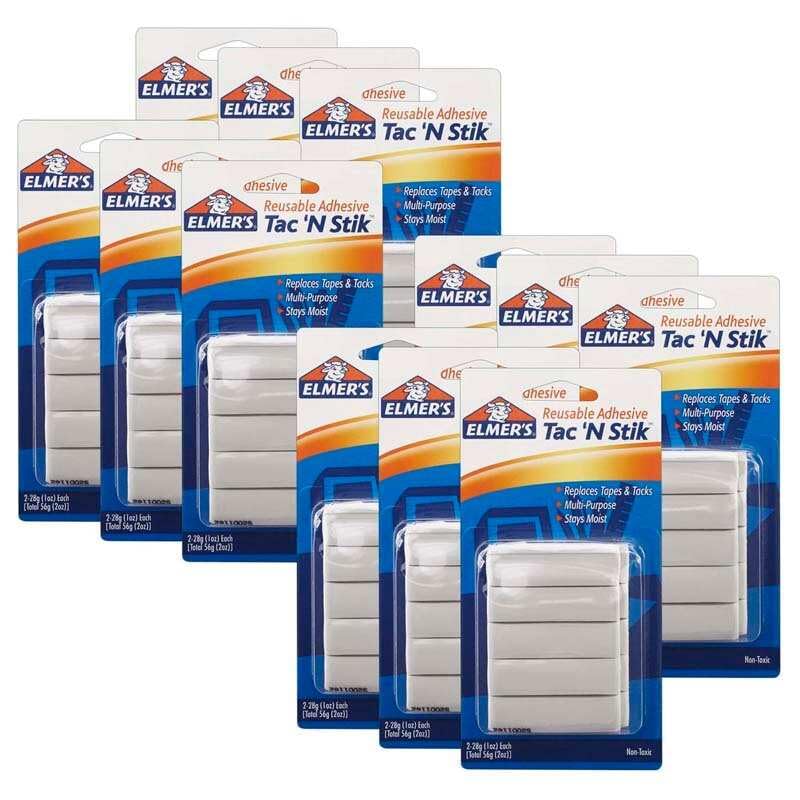 Elmer's Tac 'N Stik Reusable Adhesive for Crafting Projects