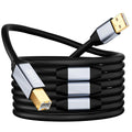 USB 2.0 Printer Cable 100ft USB-A to USB-B - Long High-Speed Link