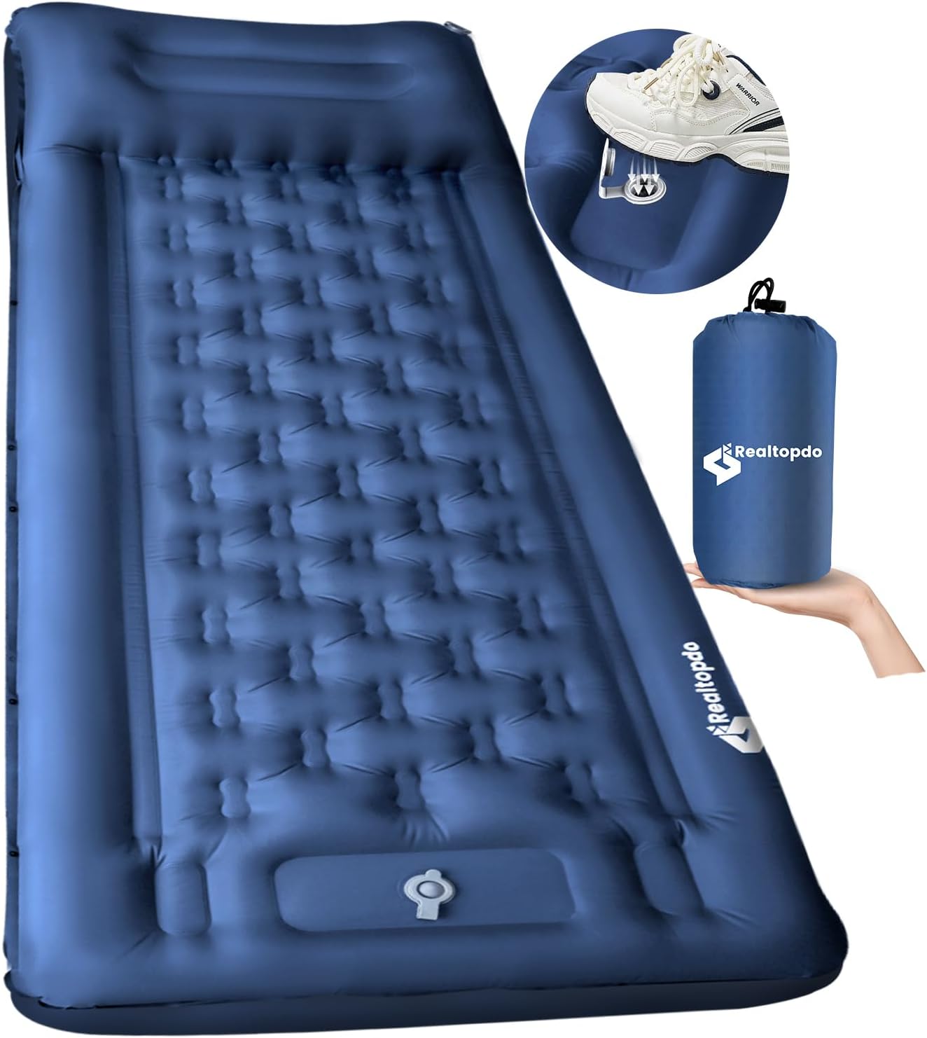 Extra Thick 5 Inch Camping Sleeping Pad for Ultimate Comfort