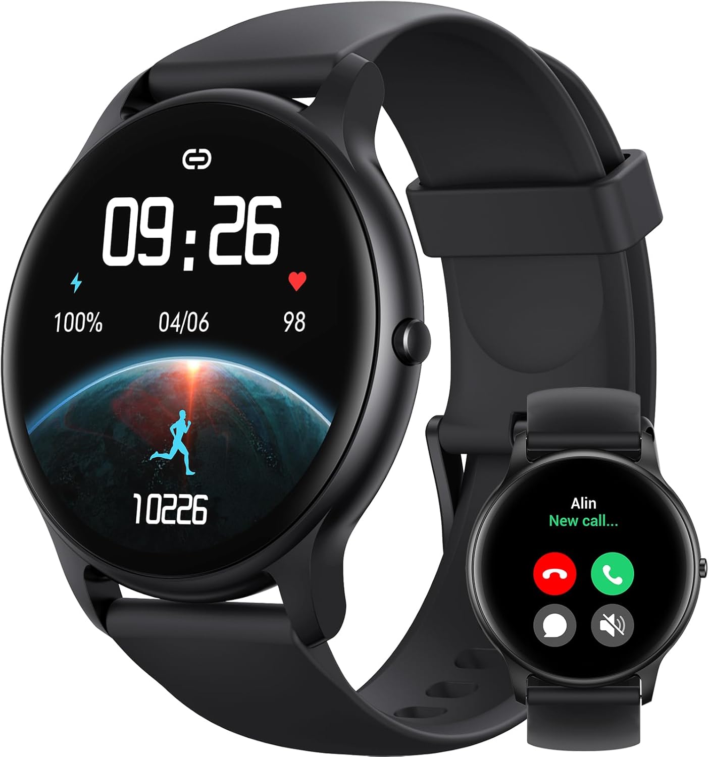 Parsonver Smart Watch: Answer Calls, 100+ Sport Modes