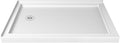 DreamLine SlimLine 34 in. x 48 in. Left Drain Shower Base - Low