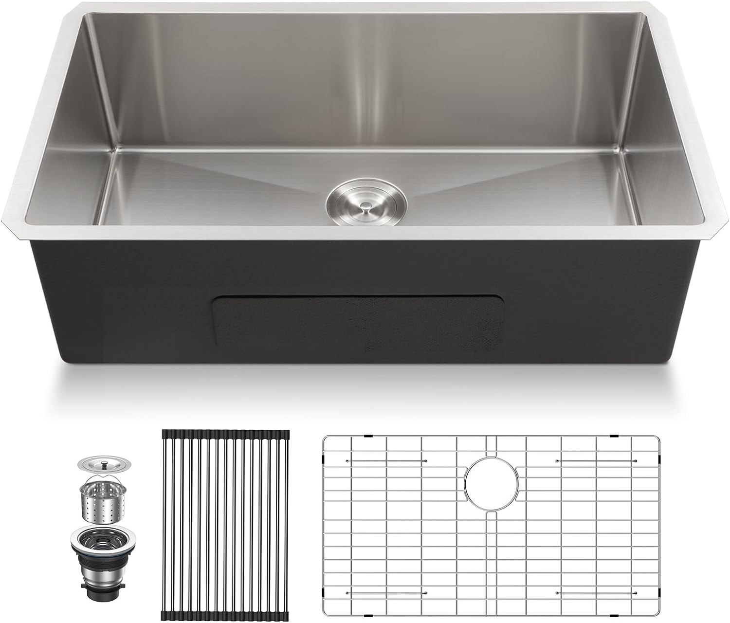 33 Undermount Kitchen Sink by Lordear - Durable Stainless Steel