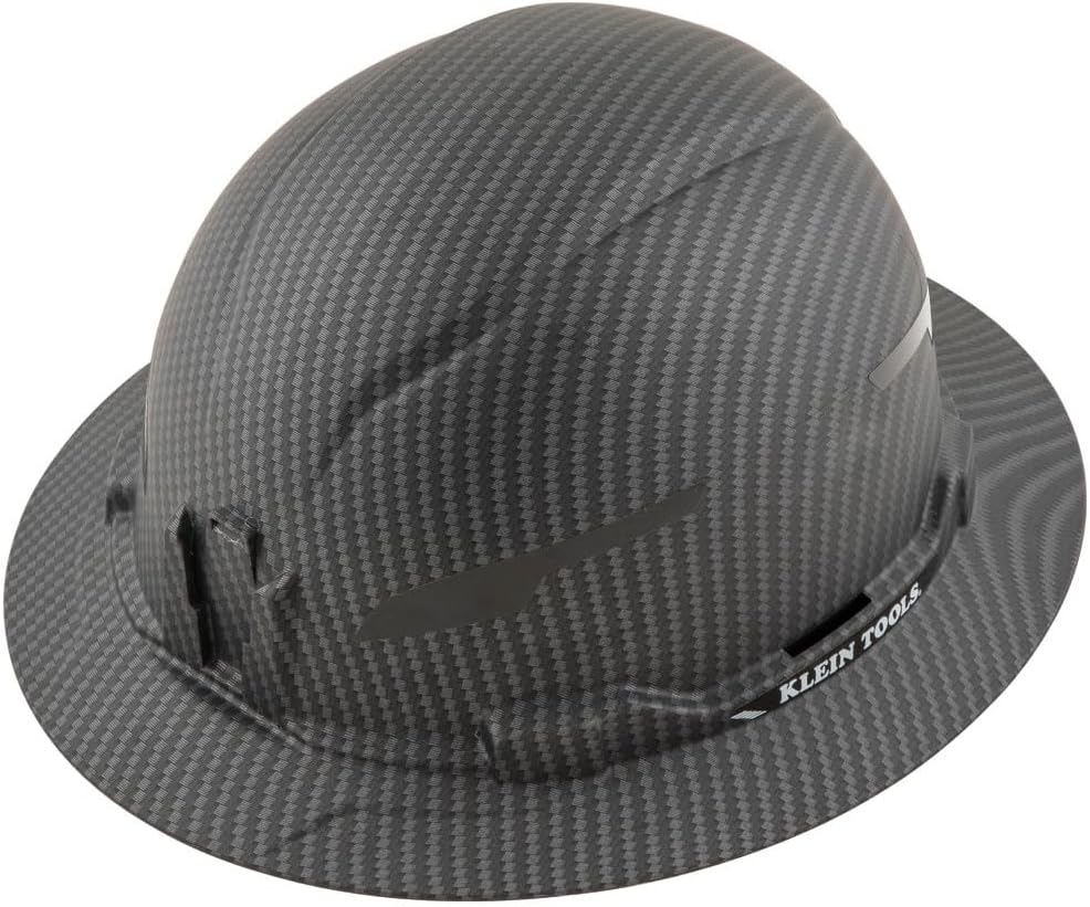 Klein Tools Hard Hat Non-Vented Full Brim Premium KARBN Pattern