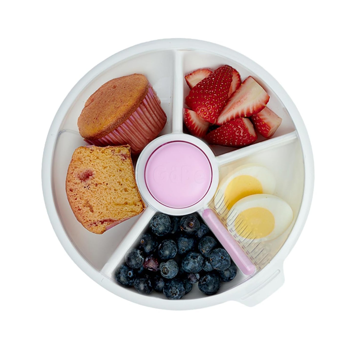 GoBe Kids Large Snack Spinner Slide Bundle - Taro Purple