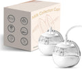 Wearable Silicone Milk Collection Cups Compatible with Electric Pumps