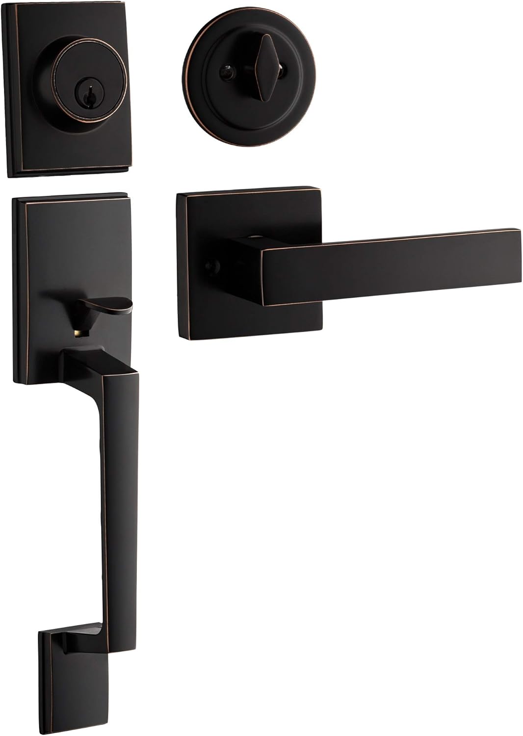 Berlin Modisch Single Cylinder HandleSet for Entrance Doors