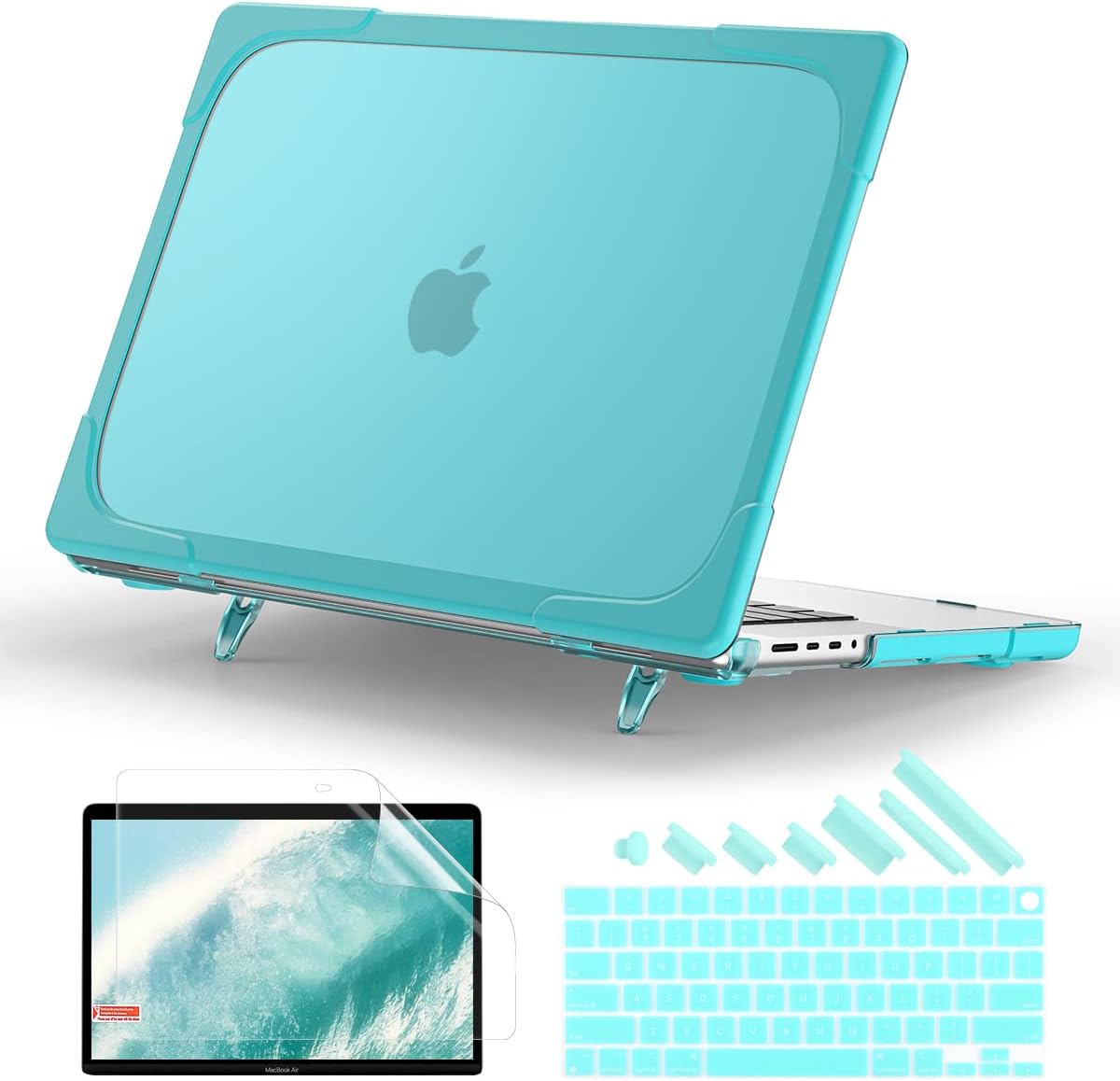 Batianda Compatible MacBook Pro 16 inch Case with Kickstand