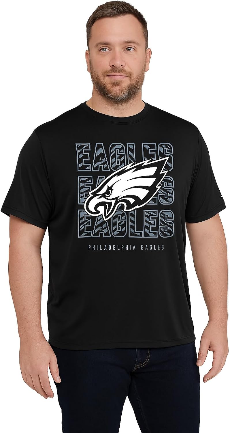 NFL Men's Short Sleeve Team Graphic T-Shirt for Every Fan