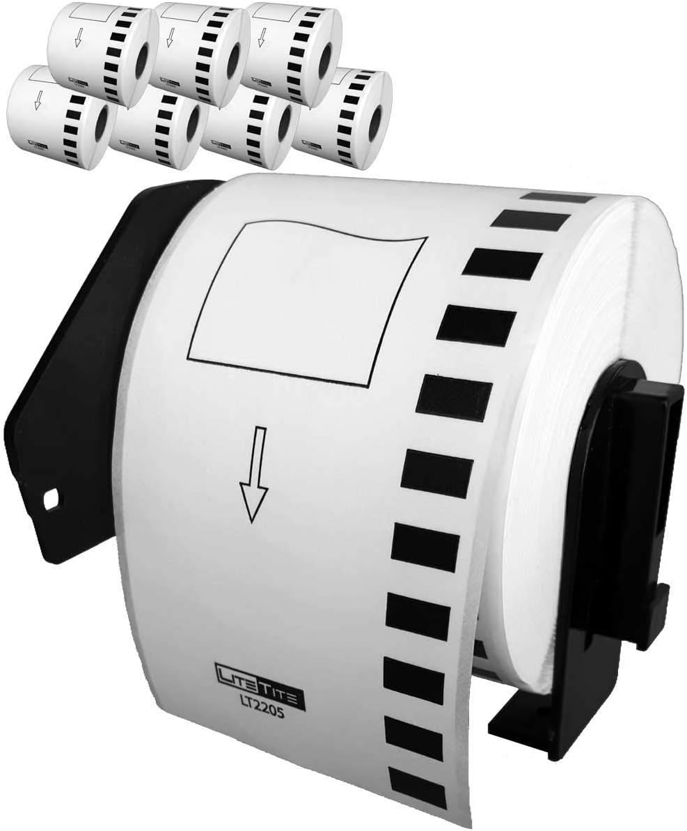 DK-2205 Continuous Length Paper Tape Labels for Brother QL-Series