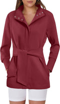 ANRABESS Women's Belted Trench Coat - Versatile Fall Outerwear