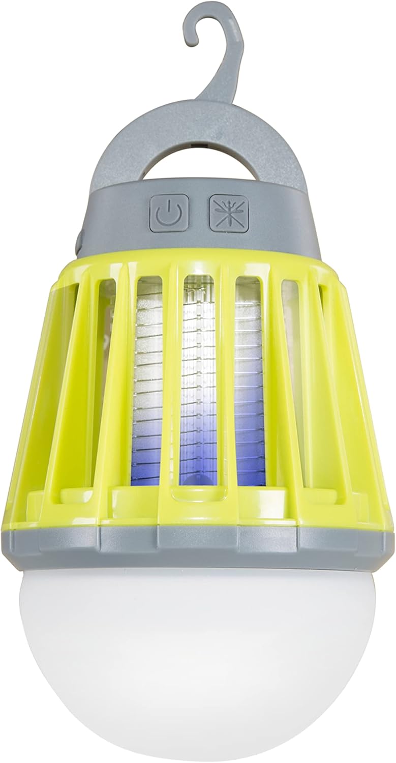 Stansport 2-in-1 Lantern Bug Zapper: Enjoy Bug-Free Nights!