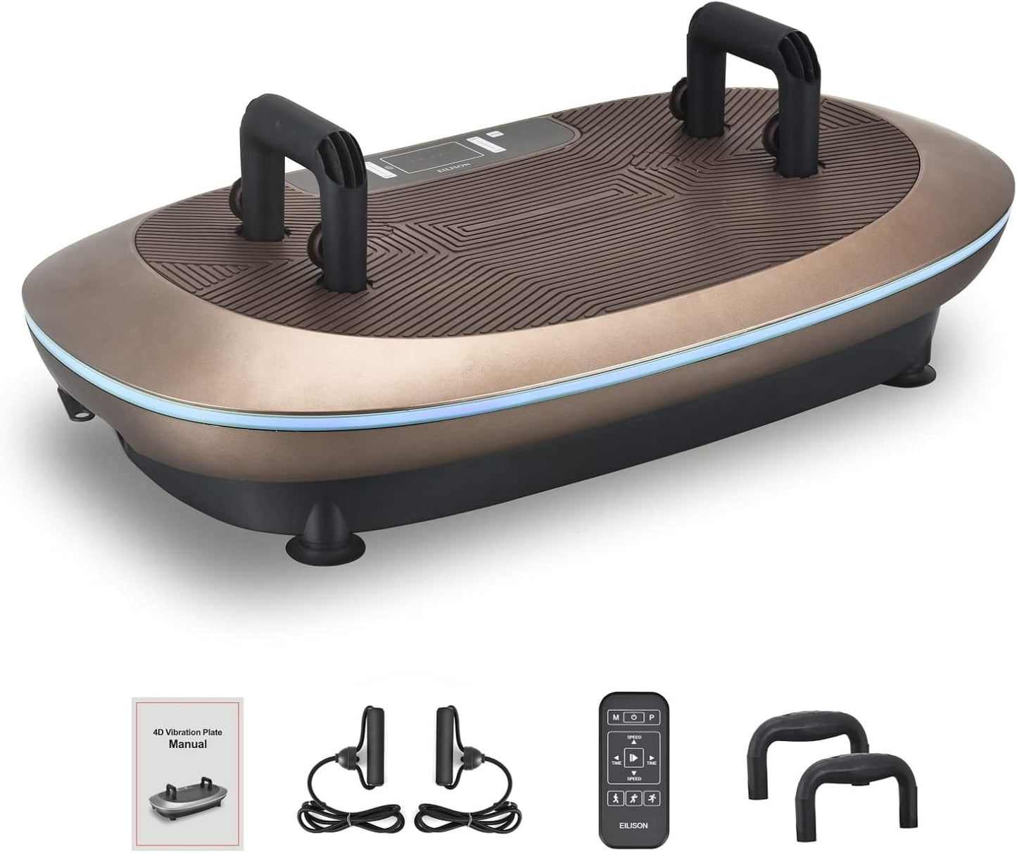 EILISON 4D Vibration Plate - Triple Motor Power for Ultimate Recovery