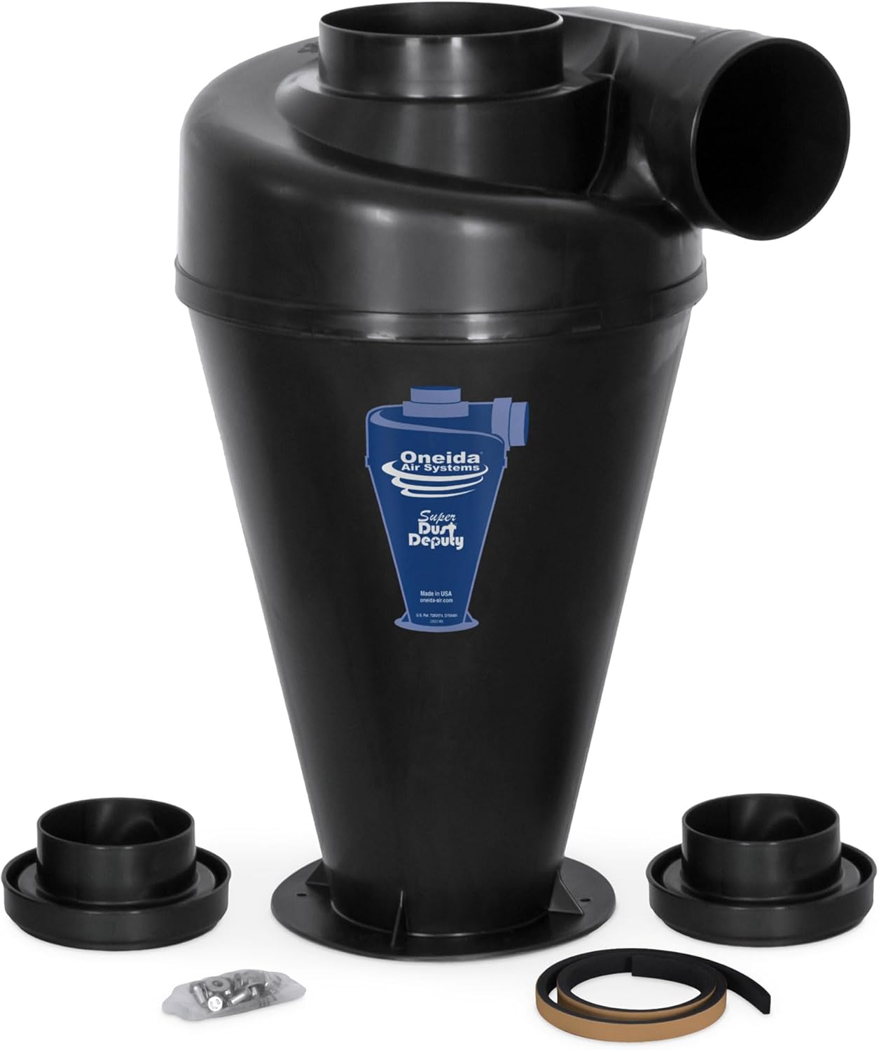 Oneida Air Systems Cyclone Attachment for Dust Collector Efficiency