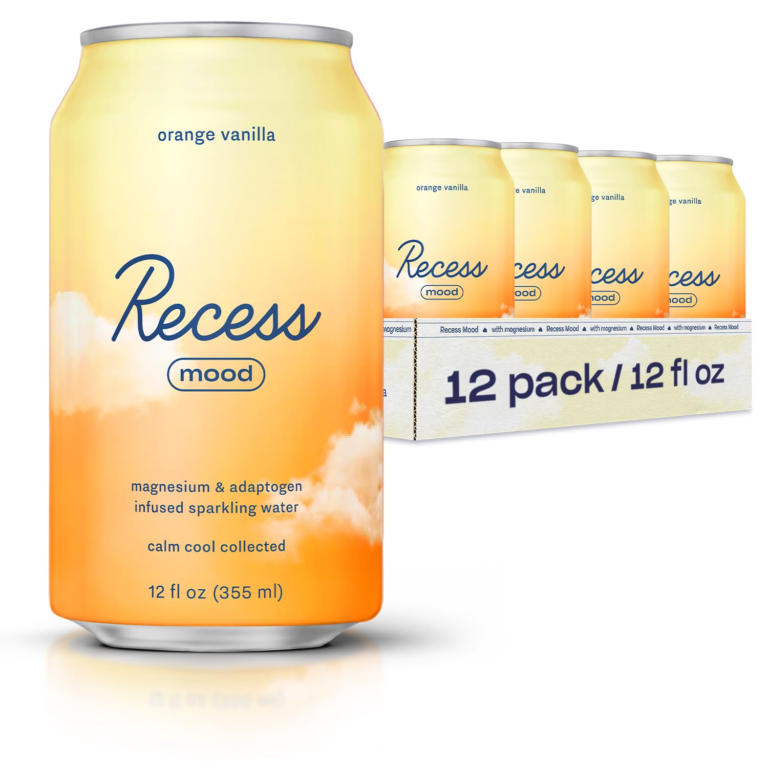 Recess Mood Magnesium Supplement Drink for Relaxation and Calm