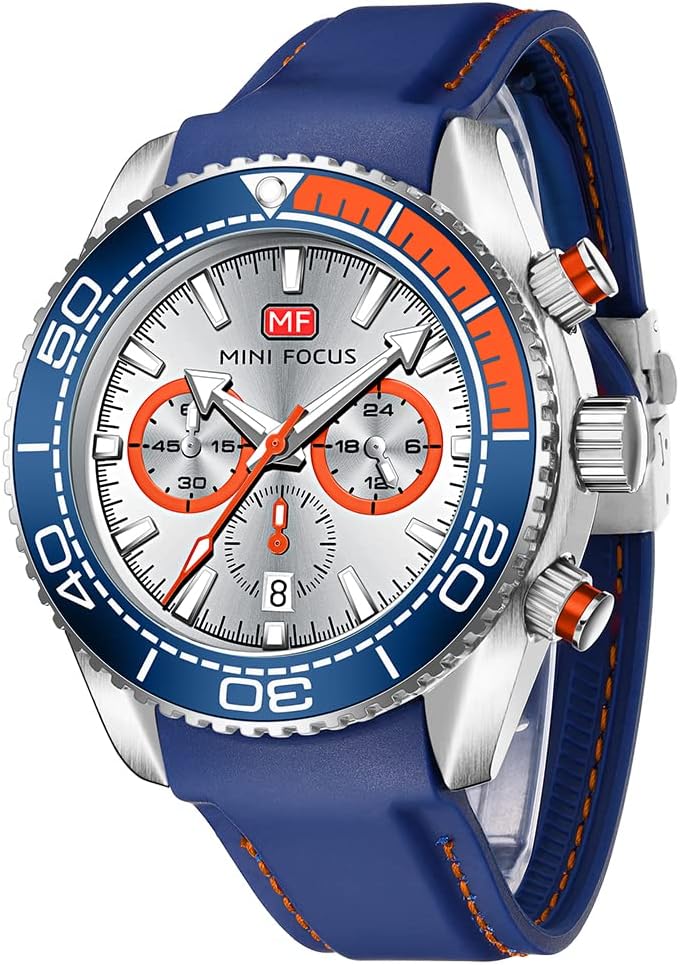 AIMES Sport Military Waterproof Chronograph Watch for Men