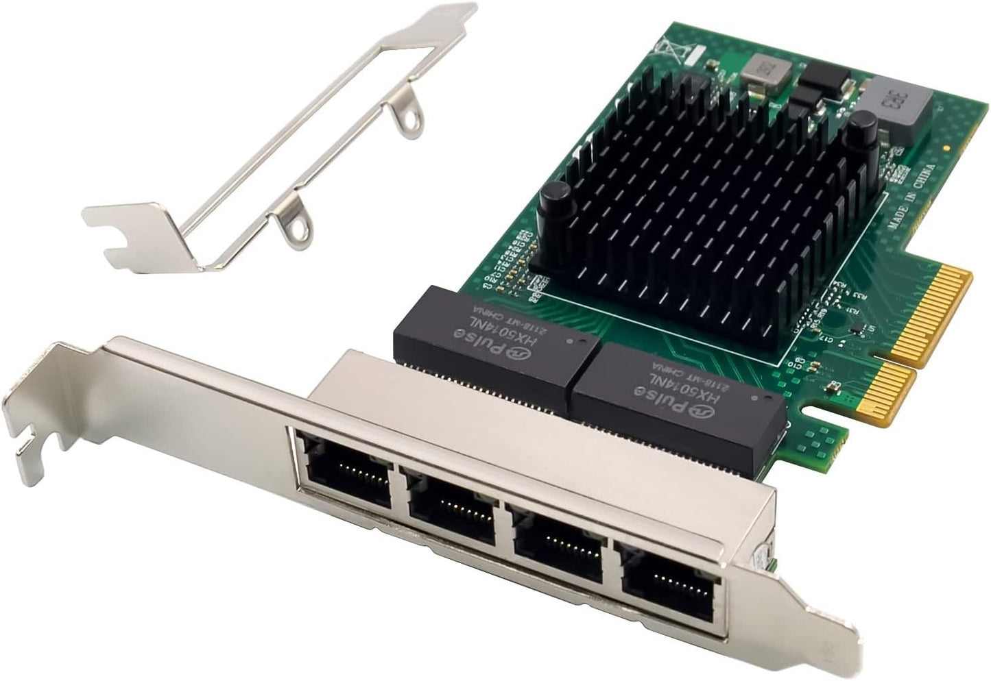 Quad-Port PCIe Gigabit Ethernet Server Adapter for High Performance
