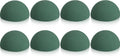 Shihanee 8 Pcs Half Ball Floral Dry Foam Green - Large Round Foam