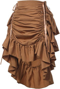 GRACEART Women's Victorian Steampunk Skirt Pirate Costume