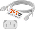 Reliable 3 FT 3 Prong Power Cord by HUANCHAIN