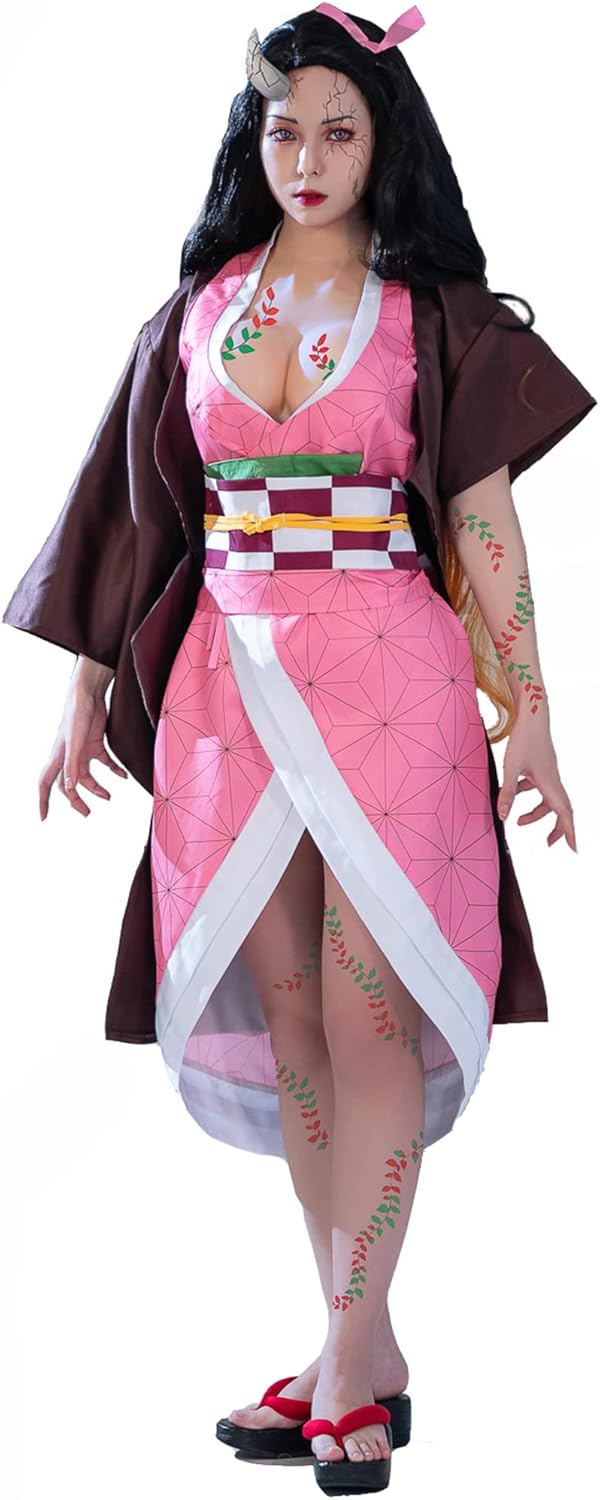 Tanjirou Zenitsu Giyuu Cosplay Costume for Anime Fans