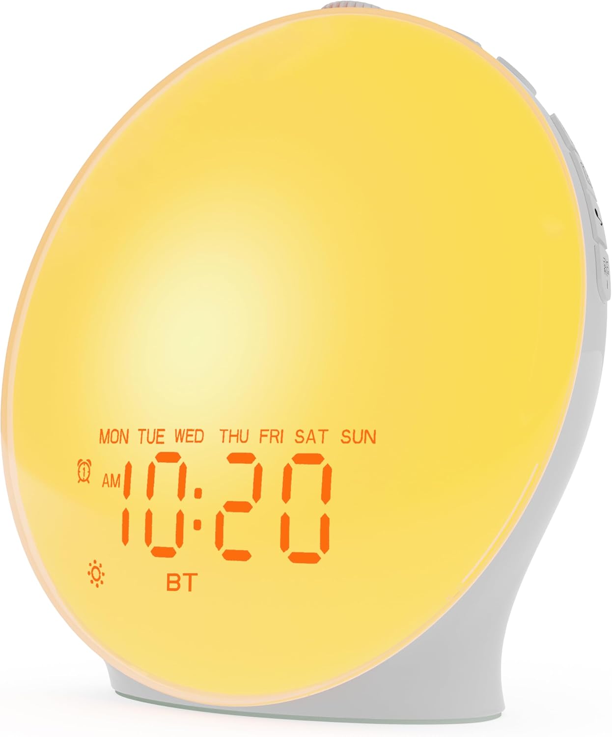 JALL Sunrise Alarm Clock with White Noise and Soothing Sounds