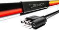 49 in Smoked Triple 3 Row LED Tailgate Light Bar Strip - Sequential