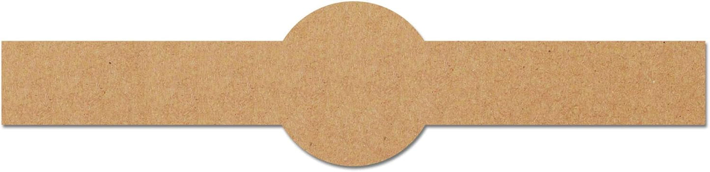 750 Pack Brown Kraft Soap Labels Stickers for Printing Needs