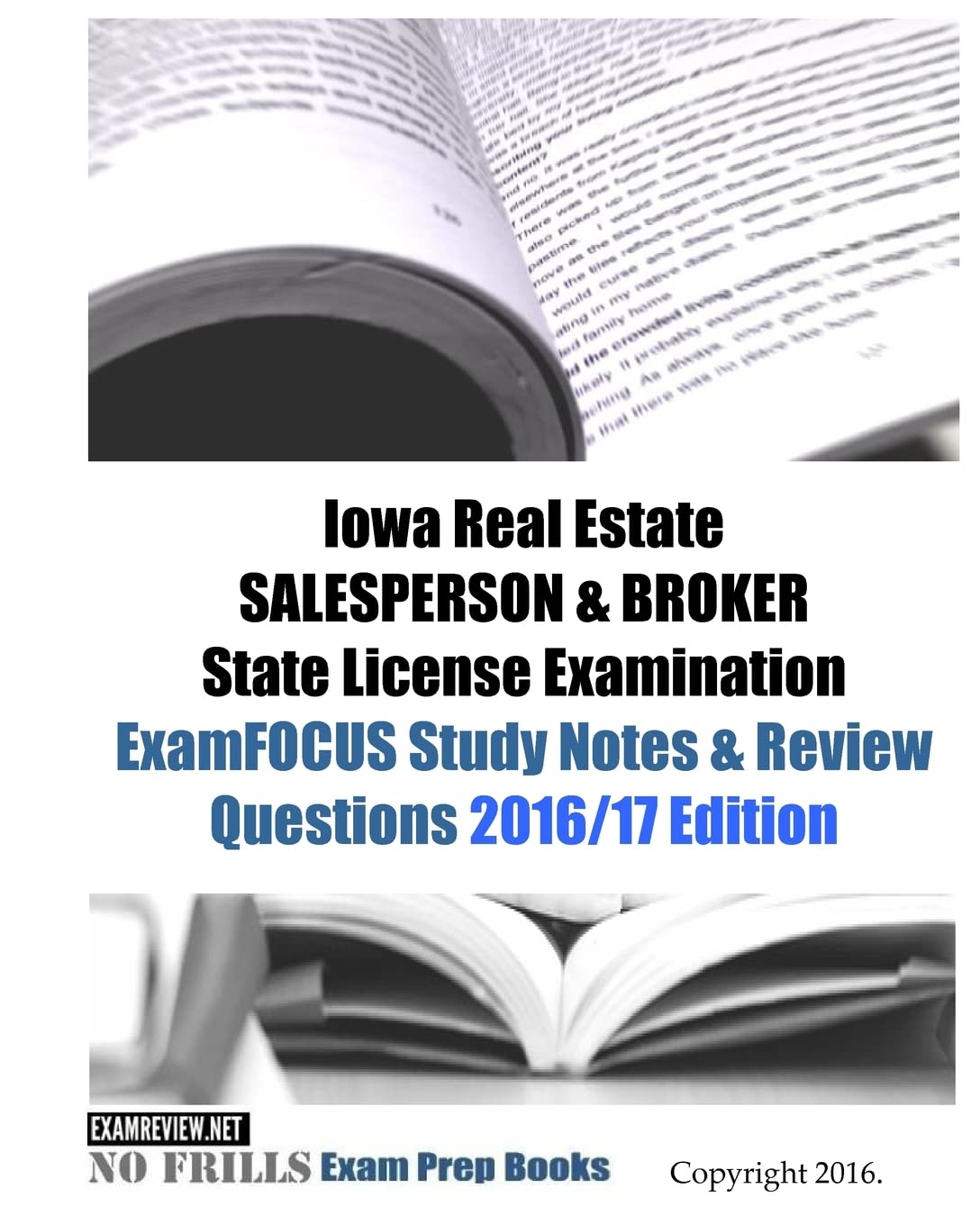 Iowa Real Estate Salesperson & Broker Exam Study Notes Review