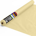 Light Yellow Plastic Table Cover Roll 40in x 300ft - Disposable