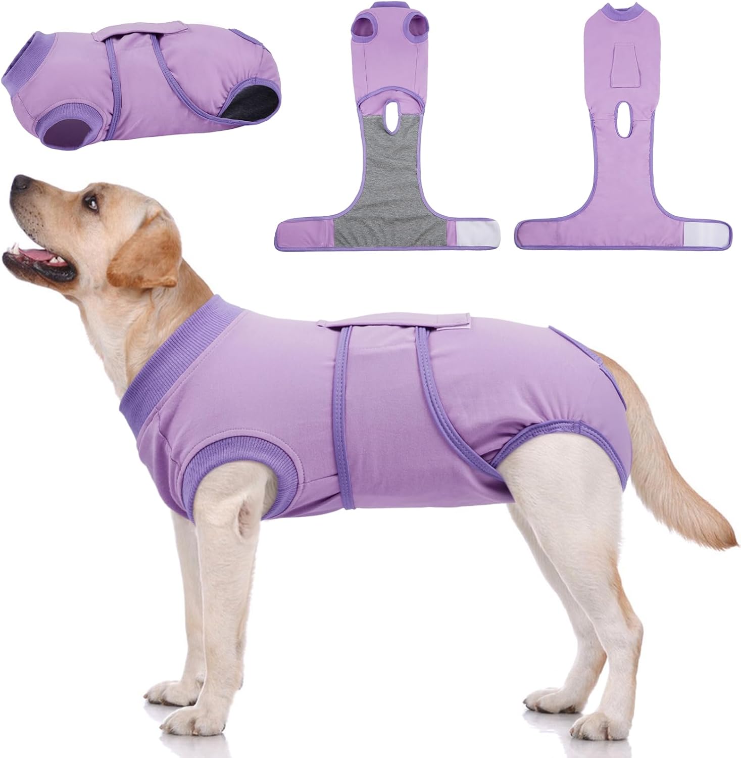 Kuoser Dog Surgery Suit for Recovery - Comfortable Onesie