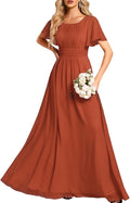 Ever-Pretty Elegant Chiffon Bridesmaid Dress - Flattering Empire Waist