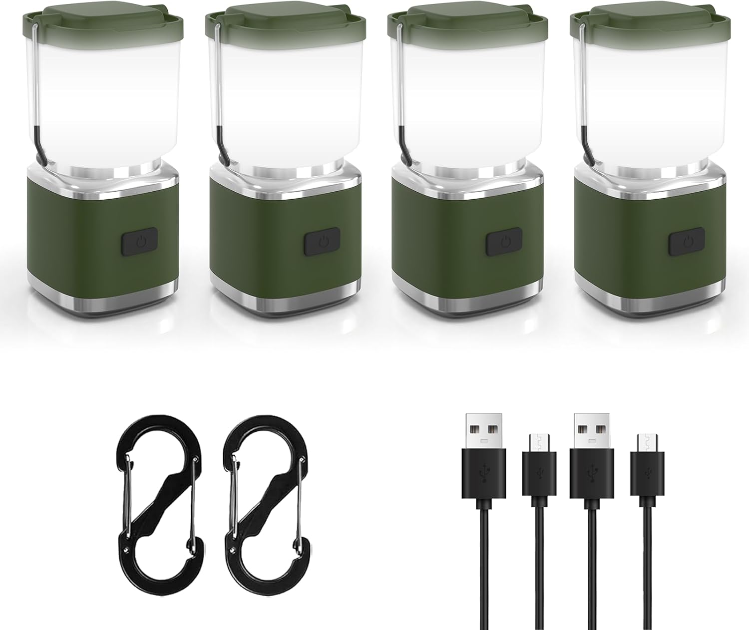 LED Camping Lantern Rechargeable 2000LM for Outdoor Adventures