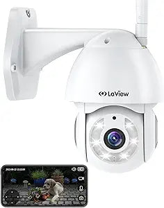 3MP Security Camera Outdoor Wired with Starlight Color Vision