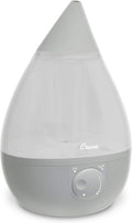 Crane Ultrasonic Teardrop Cool Mist Humidifier - Quiet 1 Gal Tank