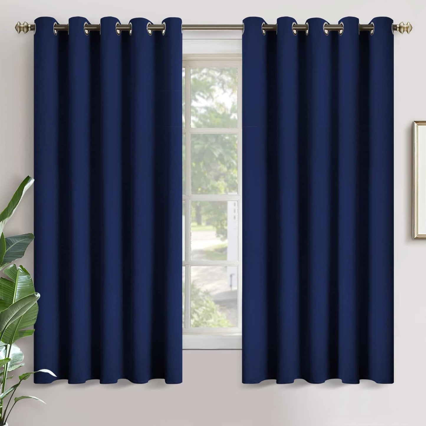YoungsTex Blackout Curtains for Bedroom - Thermal Insulated Drapes