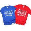 Firecracker and Sparkler Fourth of July Couple Outfits - Matching His